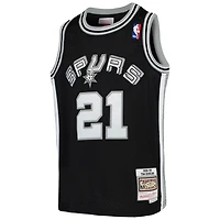 Youth Mitchell  Ness Tim Duncan San Antonio Spurs Swingman Throwback Jersey