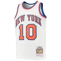 Youth Mitchell  Ness Walt Frazier New York Knicks 1969-70 Hardwood Classics Swingman Jersey