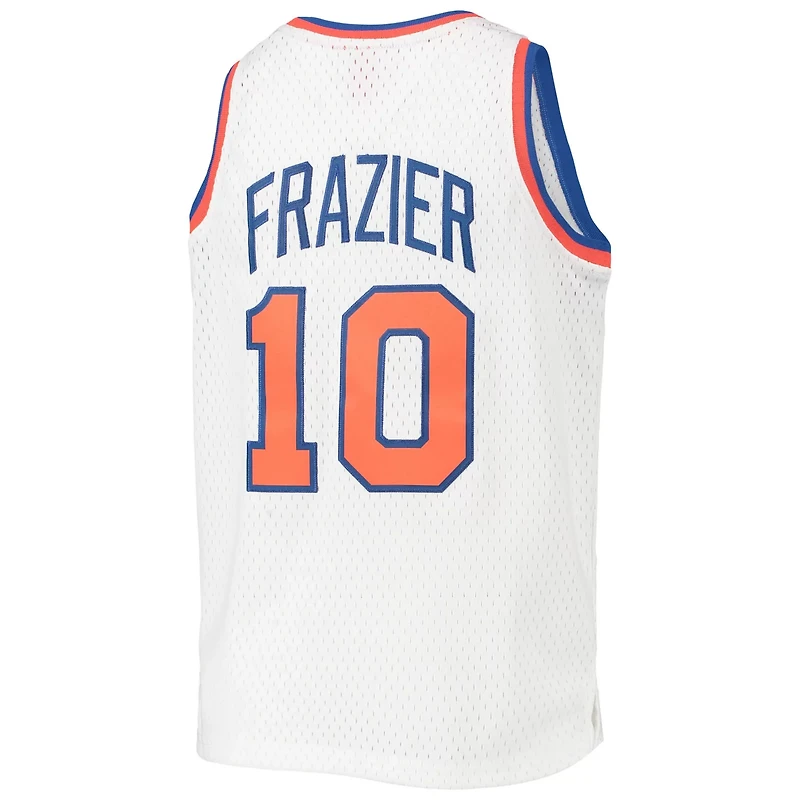 Youth Mitchell Ness Walt Frazier New York Knicks 1969-70 Hardwood Classics Swingman Jersey