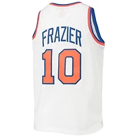 Youth Mitchell  Ness Walt Frazier New York Knicks 1969-70 Hardwood Classics Swingman Jersey