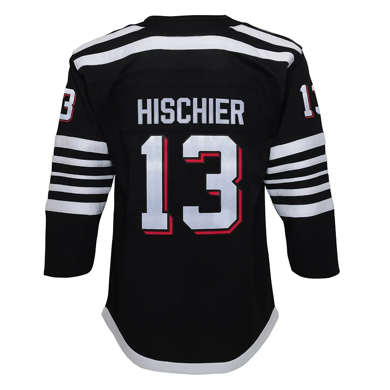 Youth Nico Hischier New Jersey Devils 2021 22 Alternate Premier Player