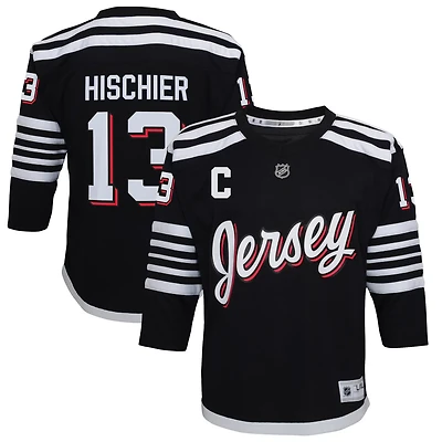 Youth Nico Hischier New Jersey Devils 2021 22 Alternate Replica Player