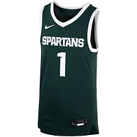 Youth Nike 1 Michigan State Spartans Team Replica Basketball Jersey