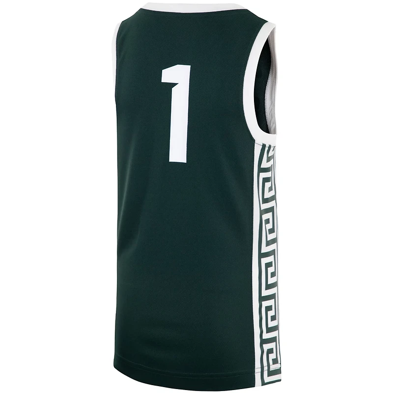 Youth Nike 1 Michigan State Spartans Team Replica Basketball Jersey