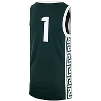 Youth Nike 1 Michigan State Spartans Team Replica Basketball Jersey