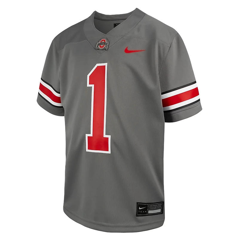 Youth Nike 1 Ohio State Buckeyes Alternate Game Jersey
