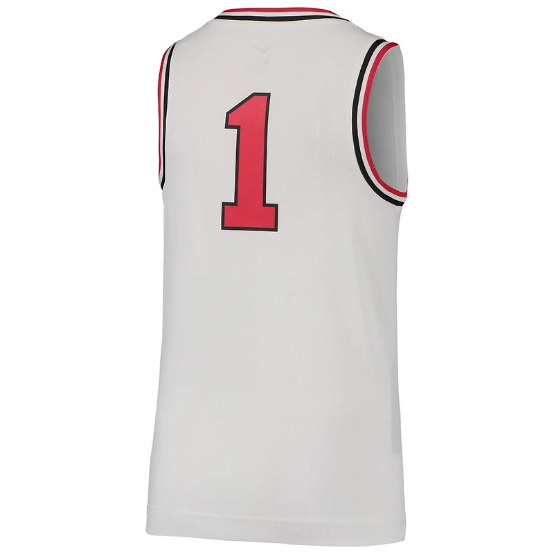 Youth Nike 1 Ohio State Buckeyes Throwback Team Replica Basketball Jersey