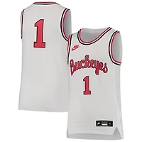 Youth Nike 1 Ohio State Buckeyes Throwback Team Replica Basketball Jersey