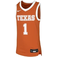 Youth Nike 1 Texas Longhorns Replica Team Basketball Jersey