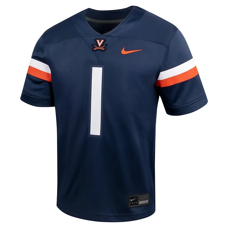Youth Nike 1 Virginia Cavaliers Untouchable Football Jersey