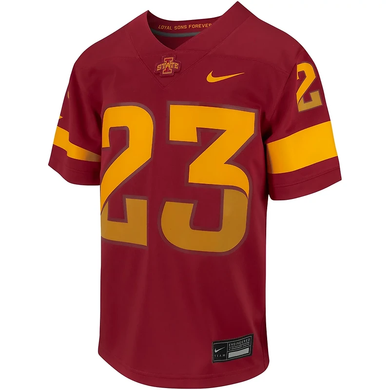 Youth Nike 23 Iowa State Cyclones Untouchable Replica Game Jersey
