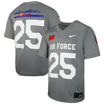 Youth Nike 25 Air Force Falcons APLS Fighting Falcon Collection Football Game Jersey