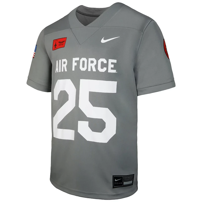 Youth Nike 25 Air Force Falcons APLS Fighting Falcon Collection Football Game Jersey