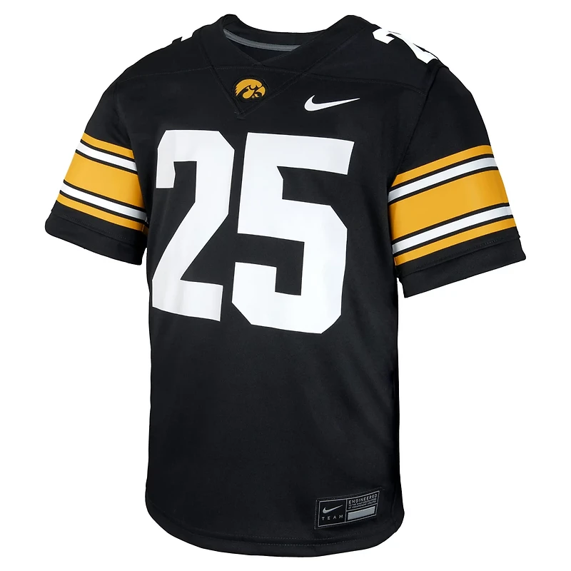 Youth Nike 25 Iowa Hawkeyes Untouchable Replica Game Jersey