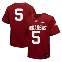 Youth Nike 5 Arkansas Razorbacks Untouchable Football Jersey