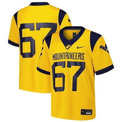 Youth Nike 67 West Virginia Mountaineers Alternate Game Jersey