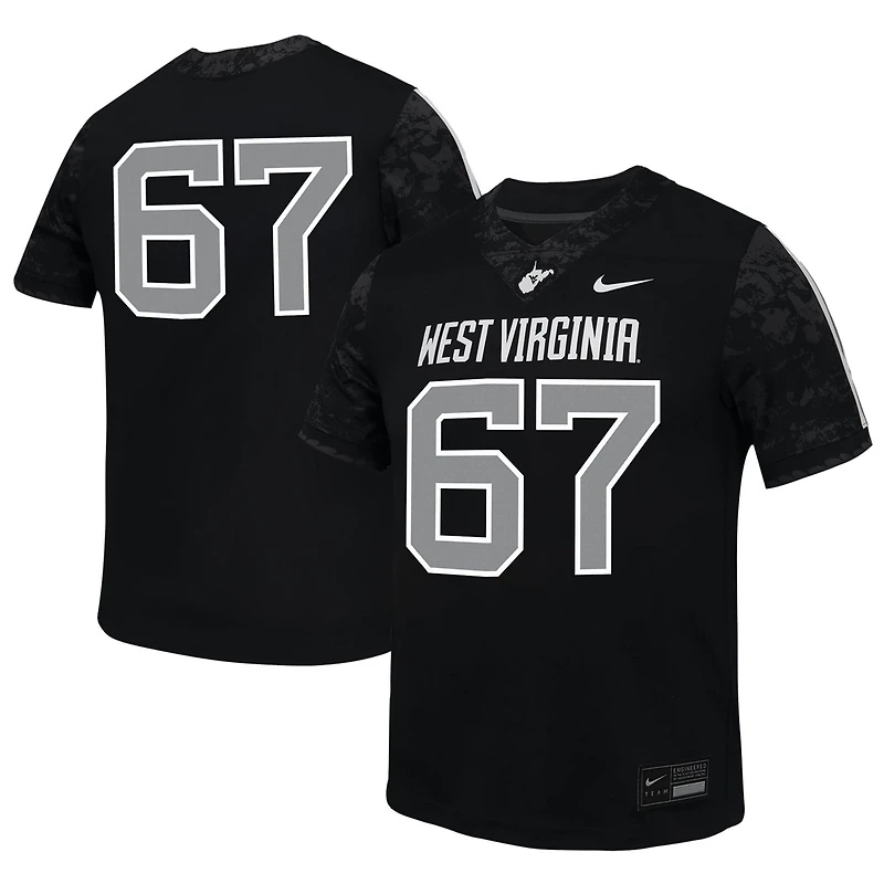 Youth Nike 67 West Virginia Mountaineers Untouchable Replica Game Jersey