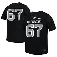 Youth Nike 67 West Virginia Mountaineers Untouchable Replica Game Jersey