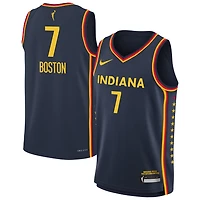 Youth Nike Aliyah Boston Indiana Fever Explorer Swingman Jersey