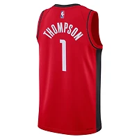 Youth Nike Amen Thompson Houston Rockets Swingman Jersey - Icon Edition
