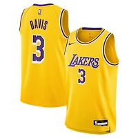 Youth Nike Anthony Davis Los Angeles Lakers Swingman Jersey - Icon Edition