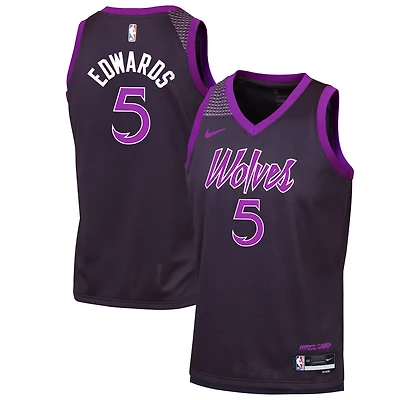 Youth Nike Anthony Edwards Minnesota Timberwolves 2025 26 City Edition Swingman Jersey