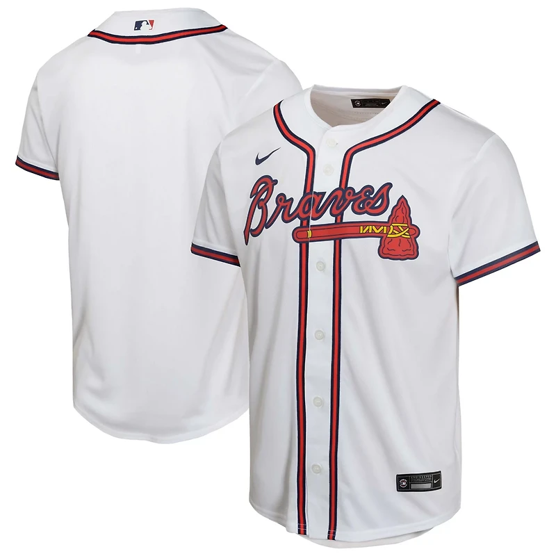 Youth Nike Atlanta Braves Home Game Jersey