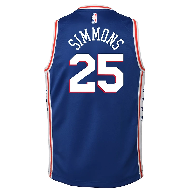 Youth Nike Ben Simmons Philadelphia 76ers Swingman Jersey - Icon Edition