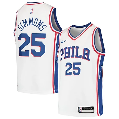 Youth Nike Ben Simmons Philadelphia 76ers Swingman Jersey