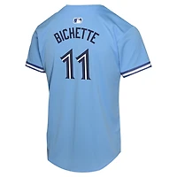 Youth Nike Bo Bichette Powder Toronto Jays Alternate Player Game Jersey