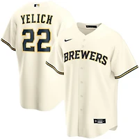 Youth Nike Christian Yelich Milwaukee Brewers Alternate Replica Player Jersey