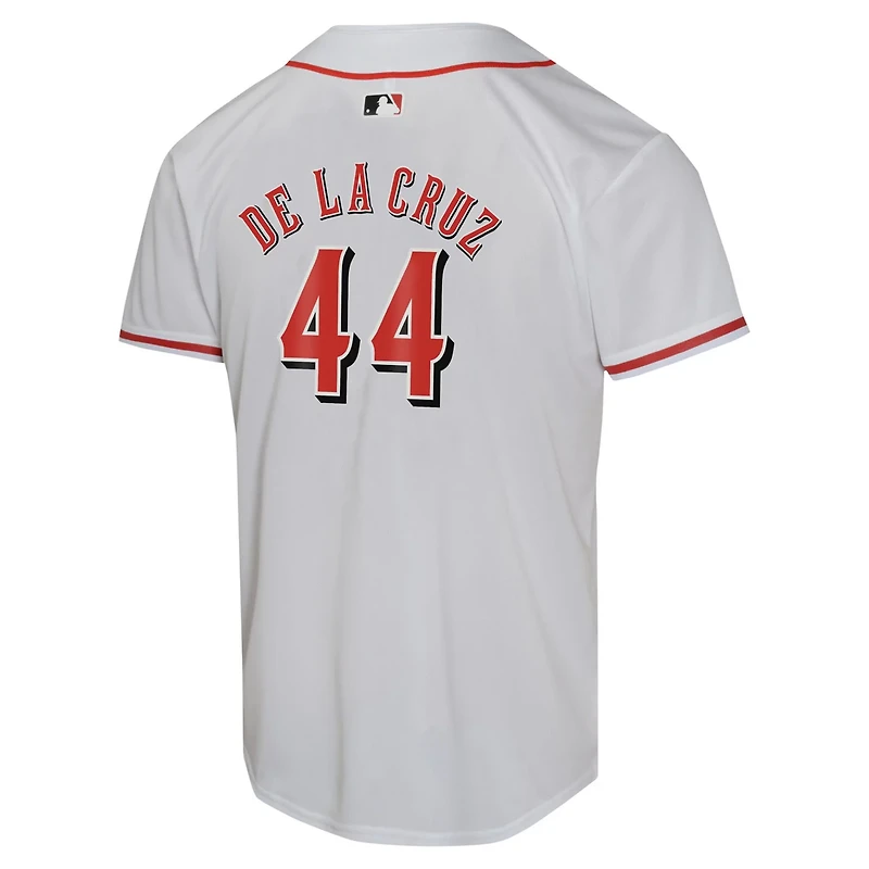 Youth Nike Elly De La Cruz Cincinnati Reds Home Game Player Jersey