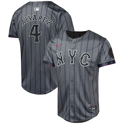 Youth Nike Francisco Alvarez New York Mets 2024 City Connect Limited Player Jersey