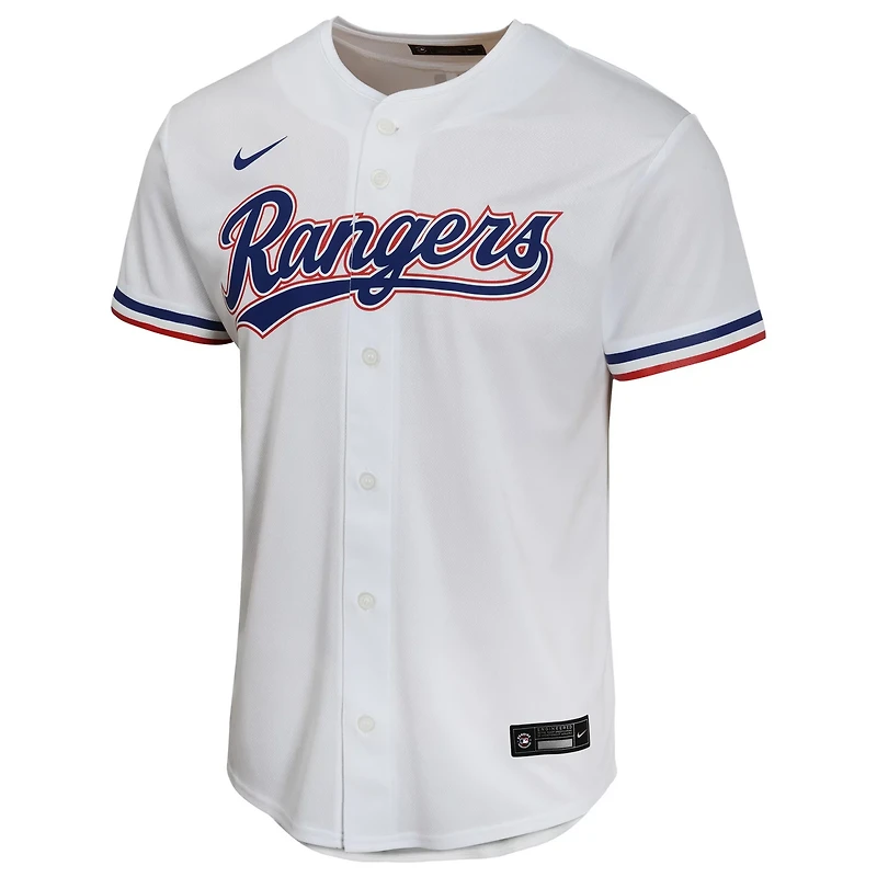 Youth Nike Jacob deGrom Texas Rangers Home Game Player Jersey
