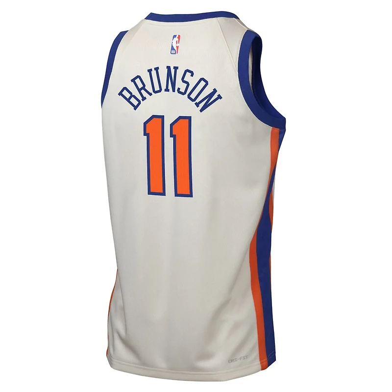 Youth Nike Jalen Brunson New York Knicks 2025 26 City Edition Swingman Jersey