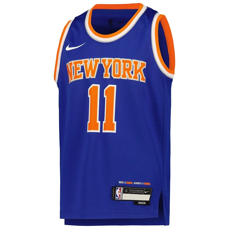 Youth Nike Jalen Brunson New York Knicks Swingman Jersey - Icon Edition