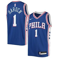 Youth Nike James Harden Philadelphia 76ers Swingman Jersey - Icon Edition