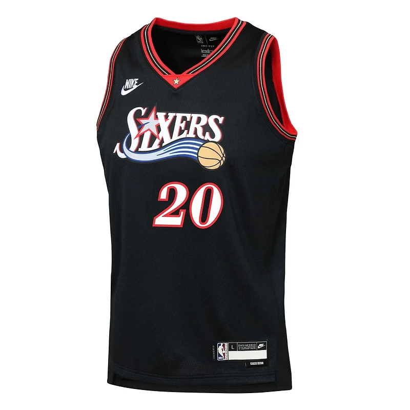 Youth Nike Jared McCain Philadelphia 76ers Swingman Jersey - Classic Edition