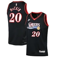 Youth Nike Jared McCain Philadelphia 76ers Swingman Jersey - Classic Edition