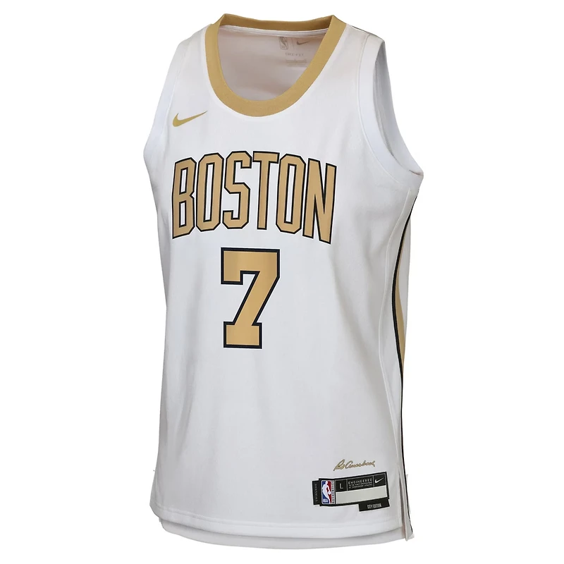 Youth Nike Jaylen Boston Celtics 2025 26 City Edition Swingman Jersey