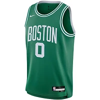 Youth Nike Jayson Tatum Kelly Boston Celtics Swingman Jersey - Icon Edition