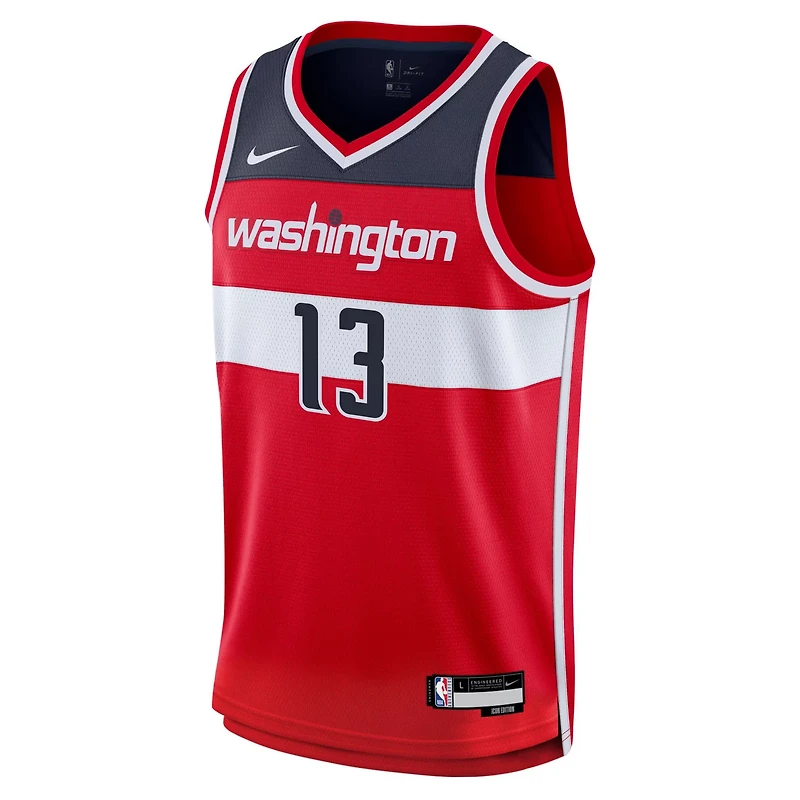 Youth Nike Jordan Poole Washington Wizards Swingman Jersey - Icon Edition