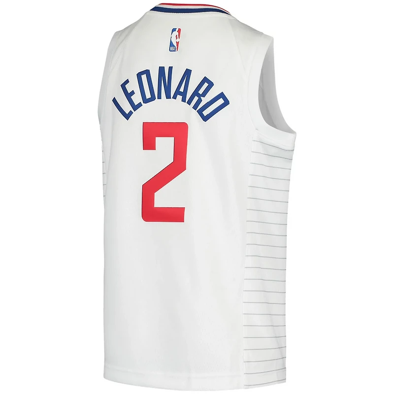 Youth Nike Kawhi Leonard LA Clippers 2020/21 Swingman Jersey - Association Edition