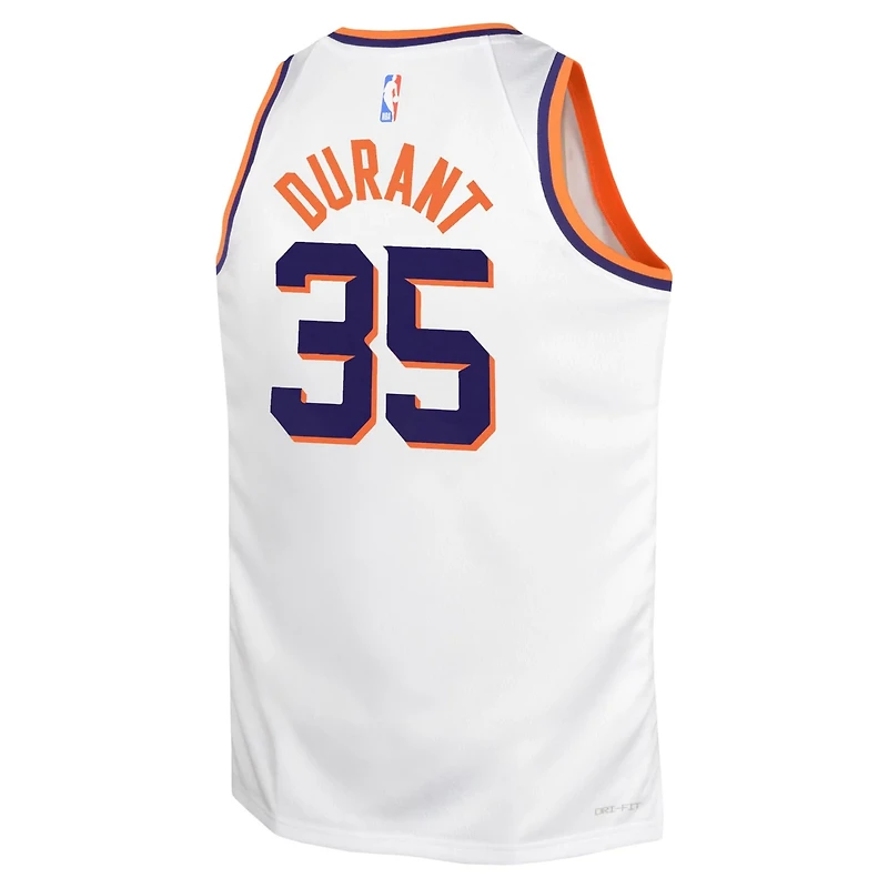 Youth Nike Kevin Durant Phoenix Suns Swingman Jersey - Association Edition