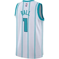 Youth Nike LaMelo Ball Charlotte Hornets Swingman Jersey - Association Edition