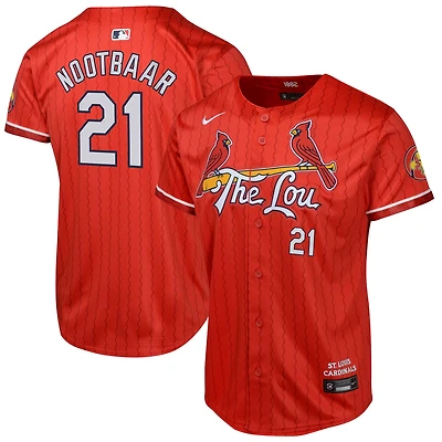 Youth Nike Lars Nootbaar St Louis Cardinals 2024 City Connect Limited Player Jersey