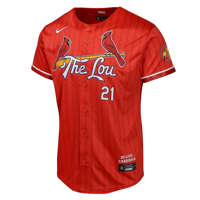 Youth Nike Lars Nootbaar St Louis Cardinals 2024 City Connect Limited Player Jersey
