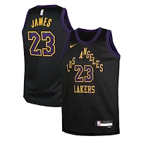 Youth Nike LeBron James Los Angeles Lakers 2025 26 City Edition Swingman Jersey
