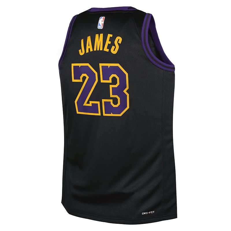 Youth Nike LeBron James Los Angeles Lakers 2025 26 City Edition Swingman Jersey