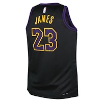 Youth Nike LeBron James Los Angeles Lakers 2025 26 City Edition Swingman Jersey